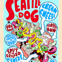Seattle Dog Art Print - Thumbnail 2
