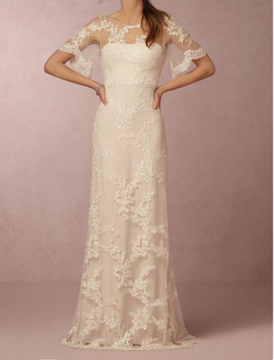 Lace Wedding Dress,Bridal Gown 2017,Sheathy Sexy Lace Wedding Dress,456