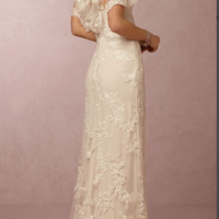 Lace Wedding Dress,Bridal Gown 2017,Sheathy Sexy Lace Wedding Dress,456 - Thumbnail 1