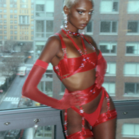 Fentai Bra ( Red ) - Thumbnail 3