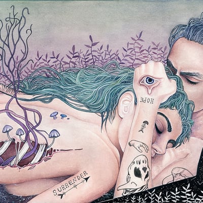 "hope & surrender" print