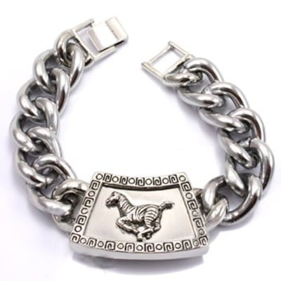 Zebra links bracelet