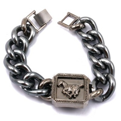 Wild zebra links bracelet