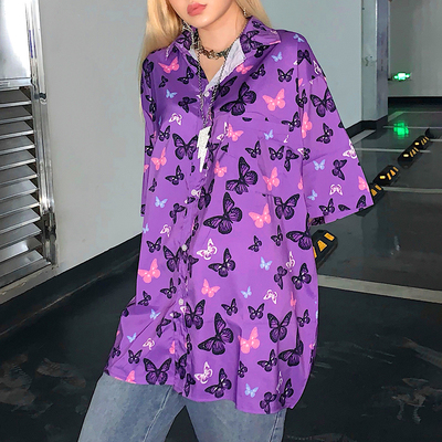 Free Shipping-BUTTERFLY BLOUSE 