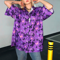 Free Shipping-BUTTERFLY BLOUSE  - Thumbnail 1