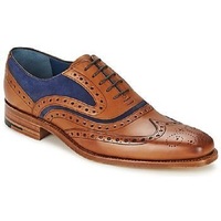 Superior Balmoral Customize Brown With Blue Suede Leather Reliable Wedding Shoes - Thumbnail 1