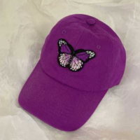 Free Shipping-BUTTERFLY CAP - Thumbnail 2