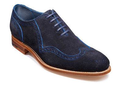 Stylish Men's Oxford Suede Blue Color Handmade Handcrafted Casual Dress Shoes