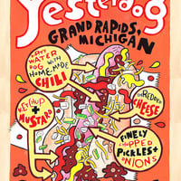 Yesterdog Art Print  - Thumbnail 1