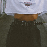 Free Shipping-DOUBLE GROMMET BELT - Thumbnail 1