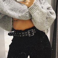 Free Shipping-DOUBLE GROMMET BELT - Thumbnail 2