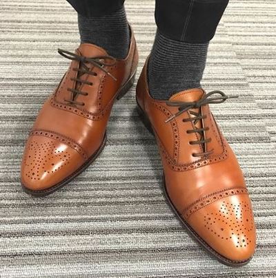 High quality Handmade cowhide leather men's oxford shoes, formal shoes,men shoes