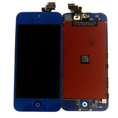 Iphone 5 dark blue screen replacement