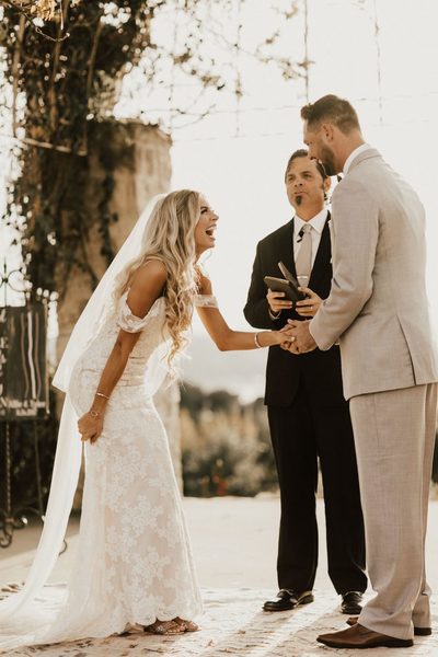 Simple Mermaid Bohemian Garden Wedding Dresses Off the Shoulder Delicate Lace Bridal Gowns