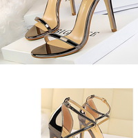 Elegant Ankle Strap High heels Fashion Sandals F8774 - Thumbnail 1