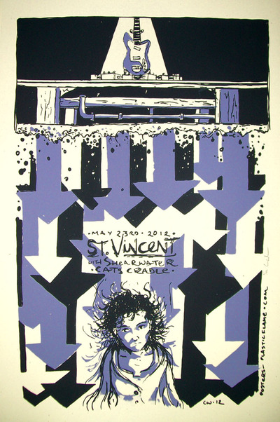 St Vincent, Carrboro, NC 2012