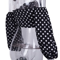 Sexy Women'S Long-Sleeved Shirt Top - Thumbnail 3