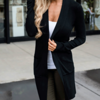 Sexy Slim Long-Sleeved Cardigan Jacket - Thumbnail 1