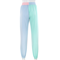 PASTEL GOTH COLOUR BLOCK JOGGER PANTS - Thumbnail 3