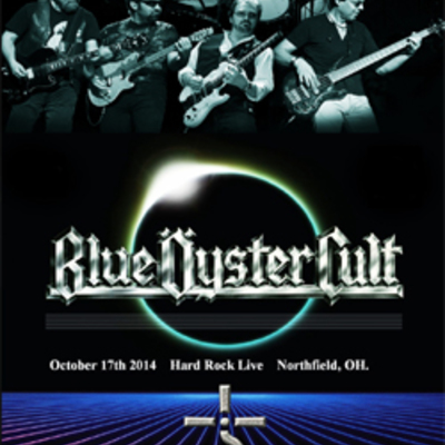 Blue oyster cult live at the hard rock live, northfield, oh 10.17.2014 dvd