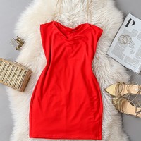 Sexy Women Diamond Chain Dress - Thumbnail 2