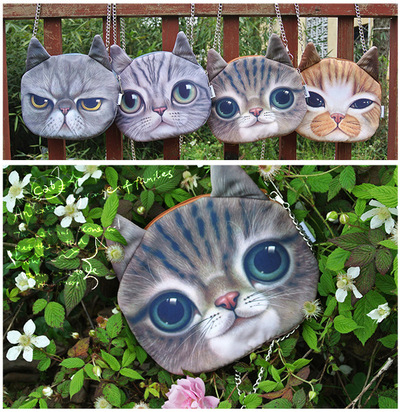 Harajuku Cats messenger bag shoulder bag
