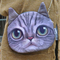 Harajuku Cats messenger bag shoulder bag - Thumbnail 4
