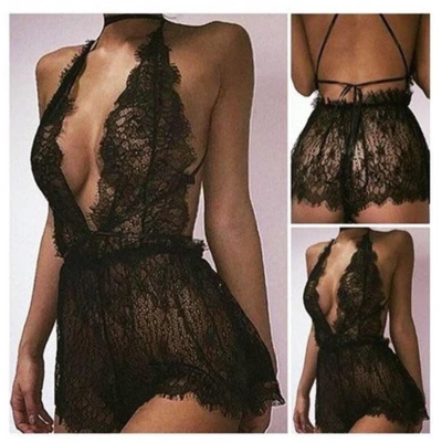 Lace Sexy Black Lingerie