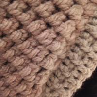 Crochet Chunky Winter Hat - Thumbnail 1