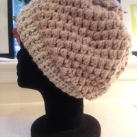 Crochet Chunky Winter Hat - Thumbnail 2