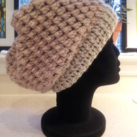 Crochet Chunky Winter Hat - Thumbnail 3