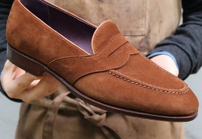 New Handmade Men's Brown Ankle Suede Shoes, Bespoke Dress Formal Shoes