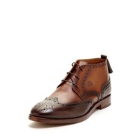 Men's Handmade Ankle Boots, Cap Toe Chelsea Ankle Boots, 's Boot - Thumbnail 4