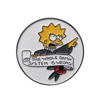 Free Shipping-THE SIMPSONS PINS - Thumbnail 3