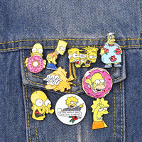 Free Shipping-THE SIMPSONS PINS - Thumbnail 6