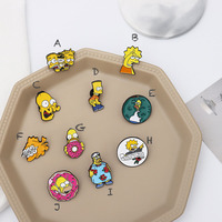 Free Shipping-THE SIMPSONS PINS - Thumbnail 1