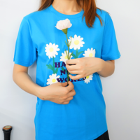 "HAVE A NICE WORLD" T SHIRT - Thumbnail 2