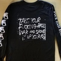 AUS ROTTEN "Fuck Nazi Sympathy" Long-sleeve shirt  - Thumbnail 1