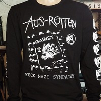 AUS ROTTEN "Fuck Nazi Sympathy" Long-sleeve shirt  - Thumbnail 4