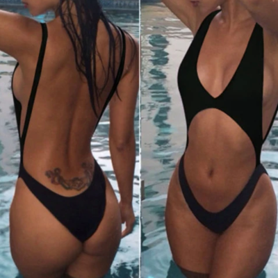 Fashion sexy one piece bikini swimsuit - Thumbnail 5
