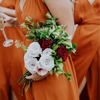 A-Line Open Back Spaghetti Straps Bridesmaid Dress With Split - Thumbnail 2