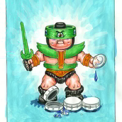 Trey klops / contact len color rough - disasters of the universe 2020 - Thumbnail 2