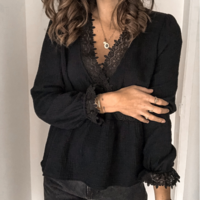 Sweet Slim Women's Long Sleeve Shirt - Thumbnail 5