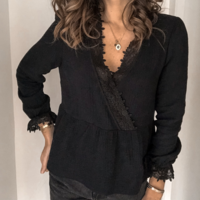 Sweet Slim Women's Long Sleeve Shirt - Thumbnail 3