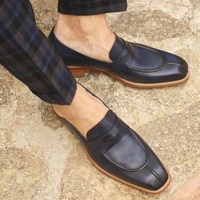 Featuring Chisel Split Toe Make Loafer / hand painted calf and natural leather soles - Thumbnail 4