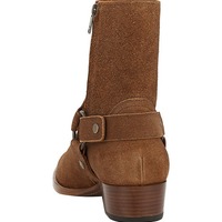 Handmade Men Suede Boots, Camel Color Boots For , Leather Boots - Thumbnail 2