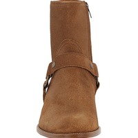 Handmade Men Suede Boots, Camel Color Boots For , Leather Boots - Thumbnail 3
