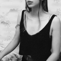 Casual Loose Knit Camisole Shirt - Thumbnail 2