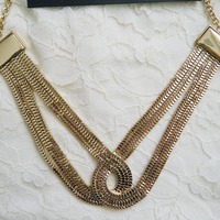 (New with tags) Gold Collar Necklace - Thumbnail 2