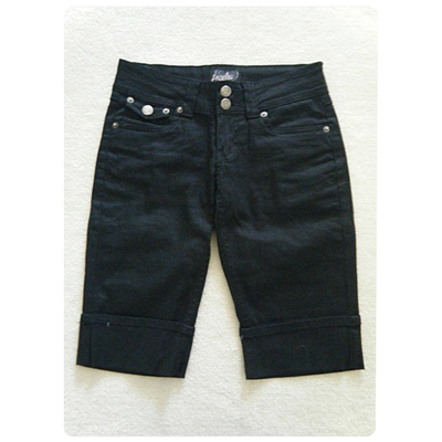 (new with tags) black bermuda shorts